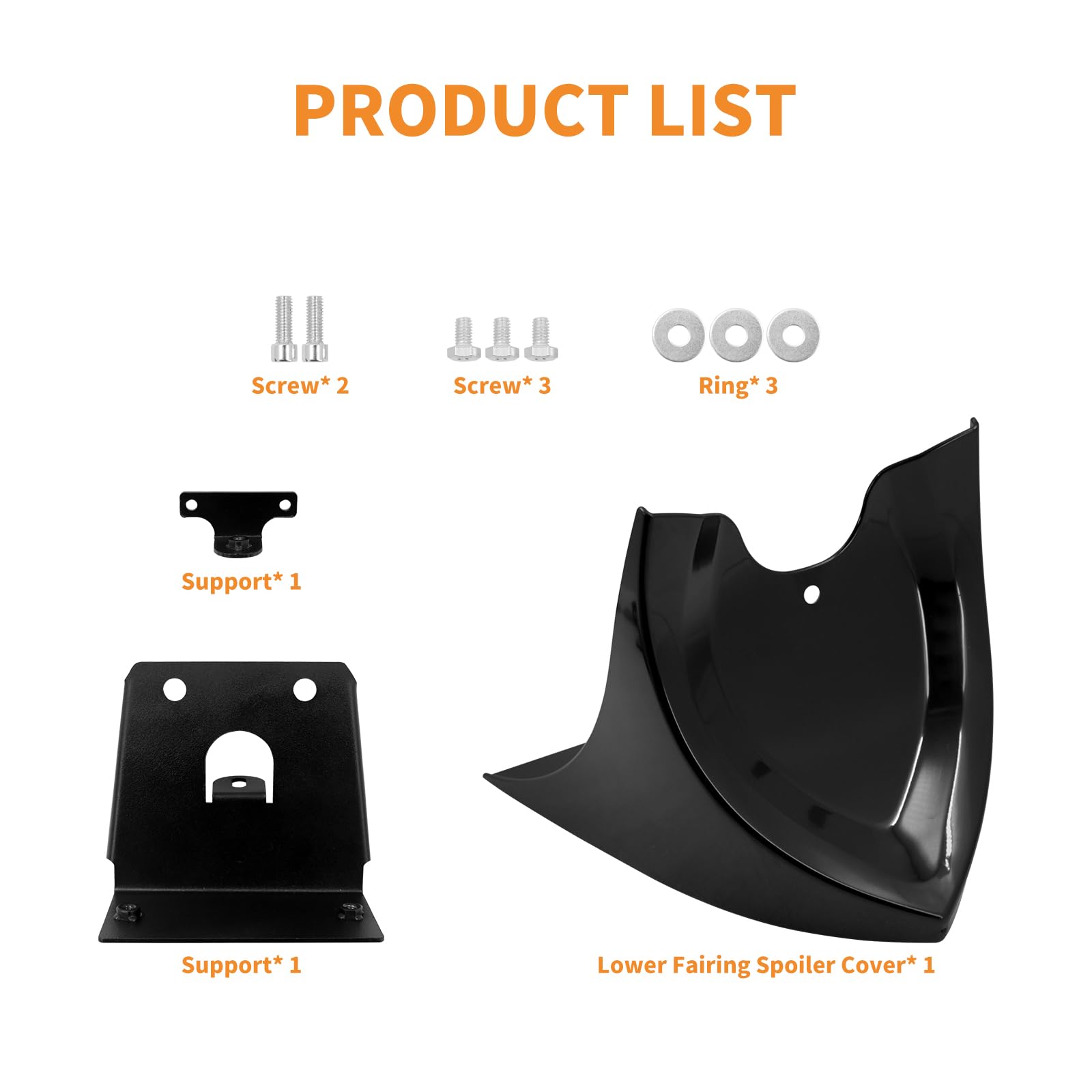 Amazon | HCmotorku バイク フロント フェンダー フェアリング